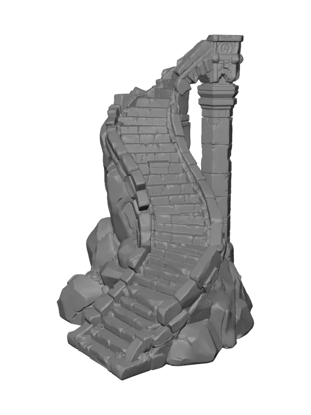 3D model for Staircase Through the Archway
