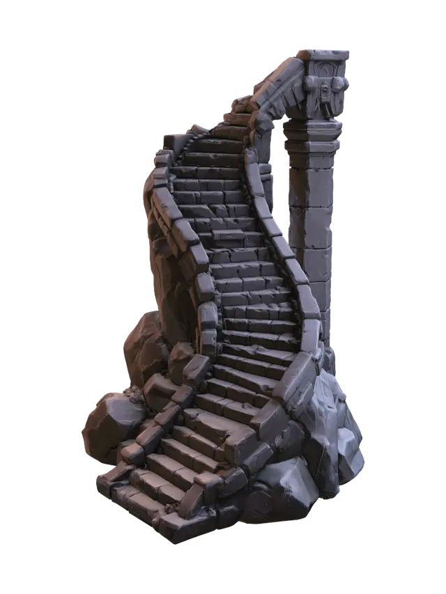 3D model for Staircase Through the Archway