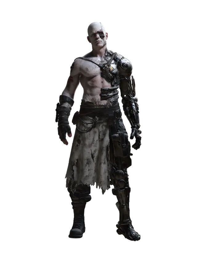 Ironbound Warlord - Armorset 3D model, vytvořený pomocí AI