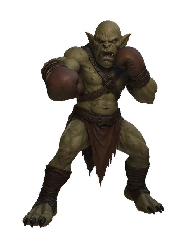 3D model for Orc Gladiator