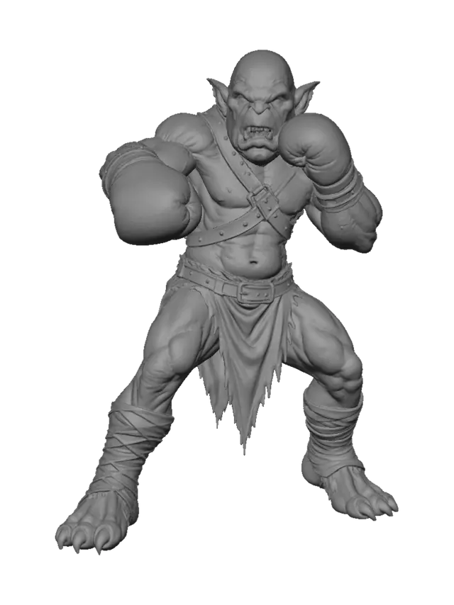 3D model for Orc Gladiator