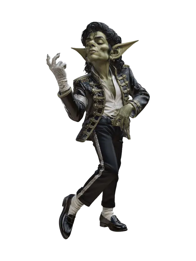3D model for Disco Goblin Rockstar