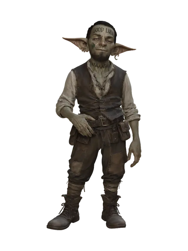 Modèle 3D Good Luck Goblin - Malicious, généré par IA