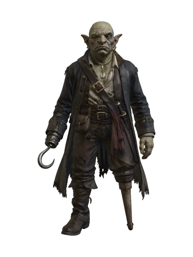 3D model for Captain Grimhook