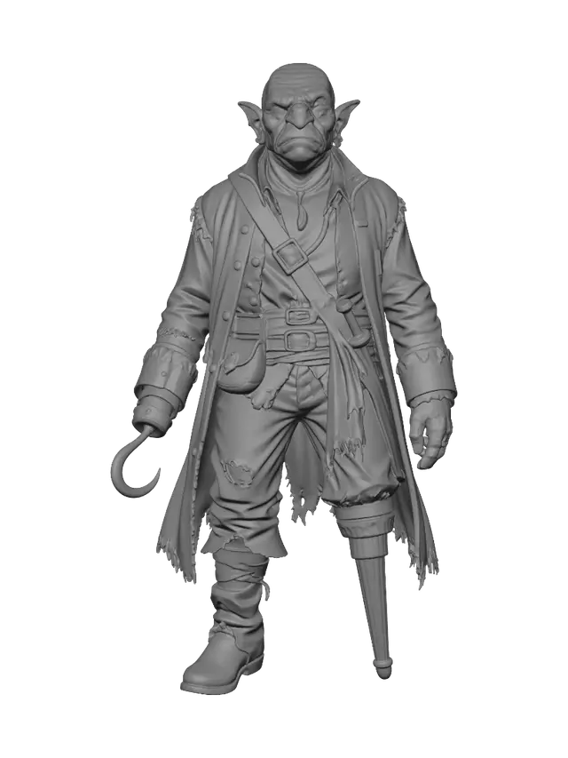 3D model for Captain Grimhook
