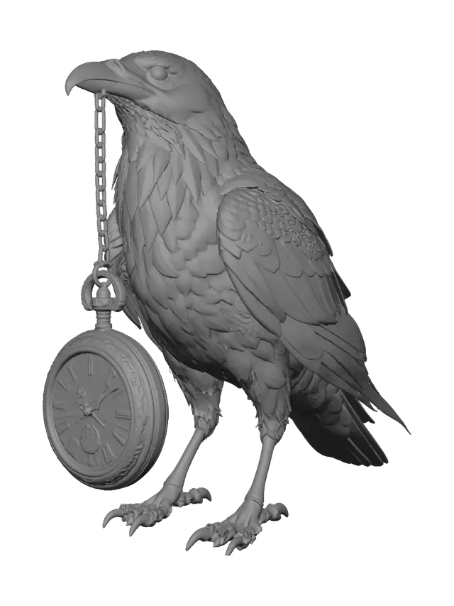 3D model for Timekeeper Raven
