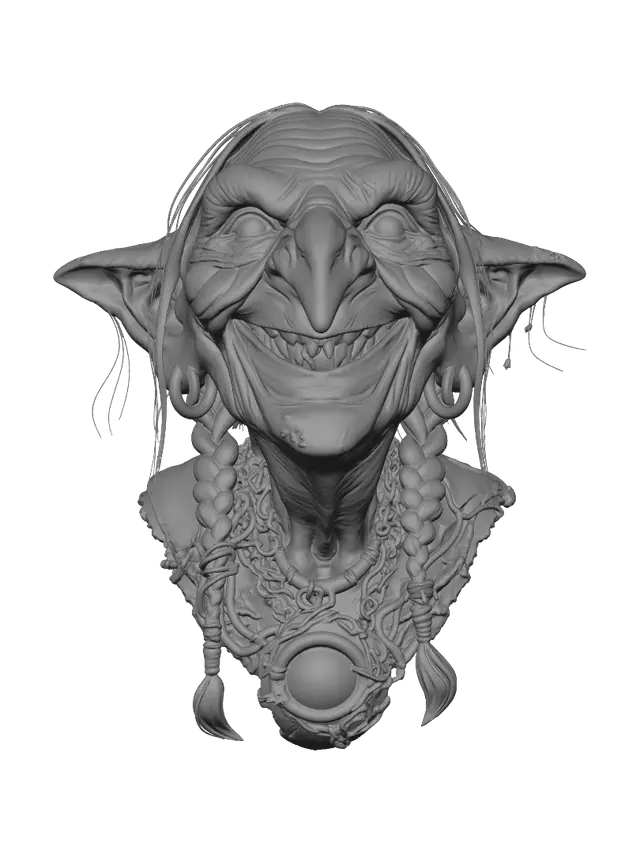 3D model for Eyebound Goblin