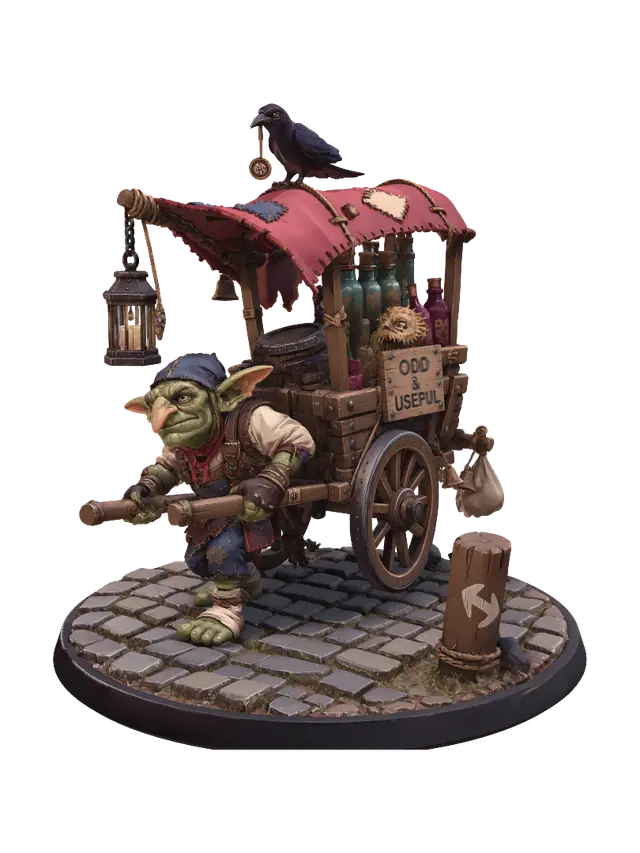 Modello 3D Odd & Useful - Creative, generato dall’IA