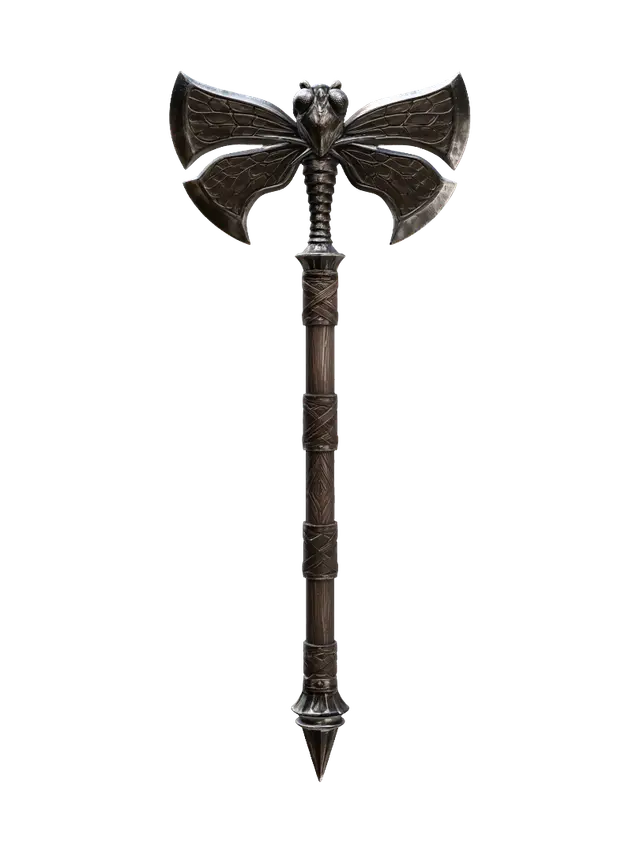 3D model for Dragonfly War Axe