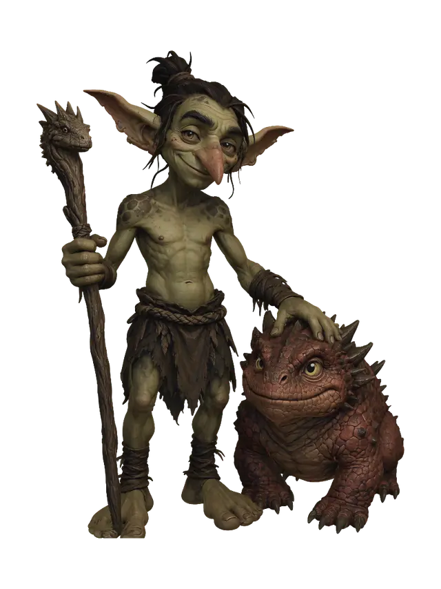 3D model for Goblin Dragonkeeper