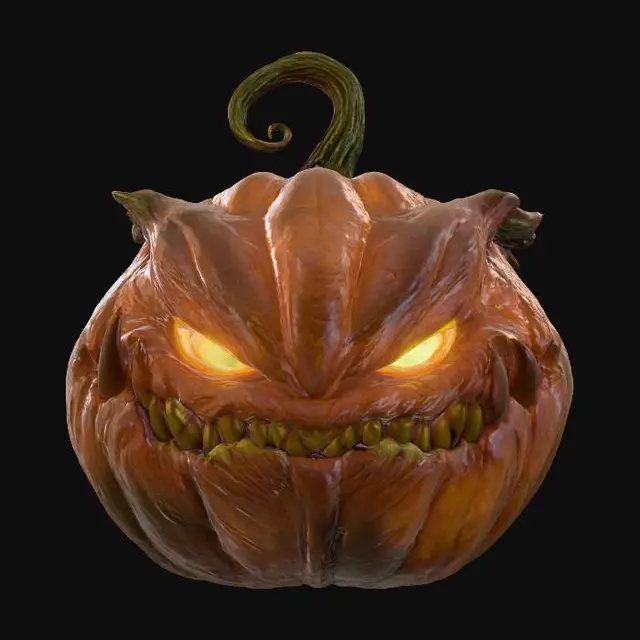 3D model for Infernal Gourd, #Halloween2025#