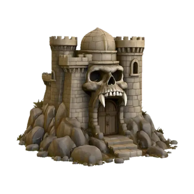 3D model for Skull Fortress