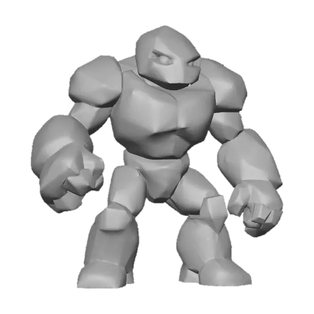 3D model for Stone Guardian