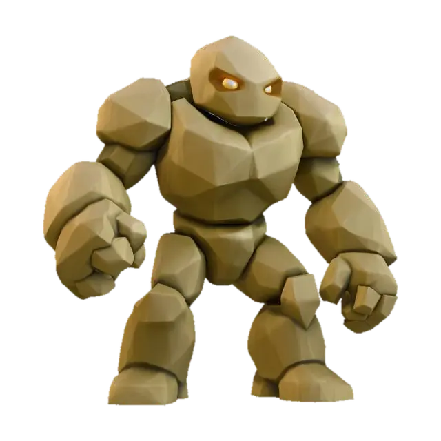 3D model for Stone Guardian