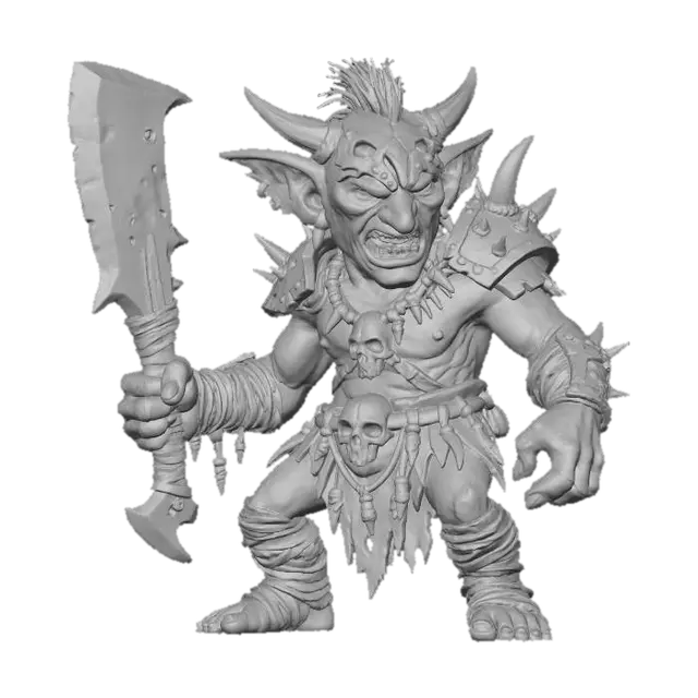 3D model for Goblin Warlord