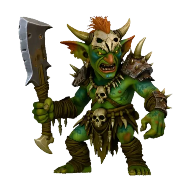 3D model for Goblin Warlord