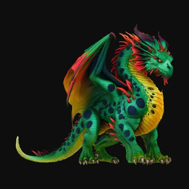 3D model for Emerald Majesty