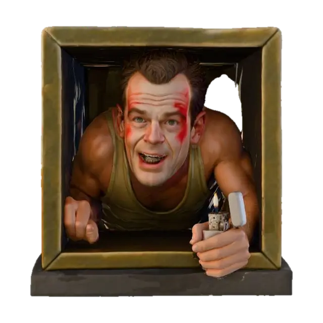 Vent Escape Hero, #Christmas2025# 3D model, vytvořený pomocí AI