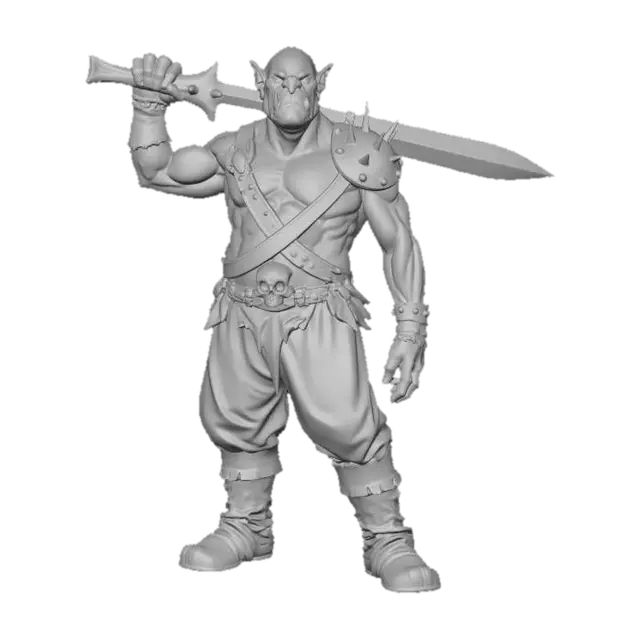 3D model for Orc Warrior