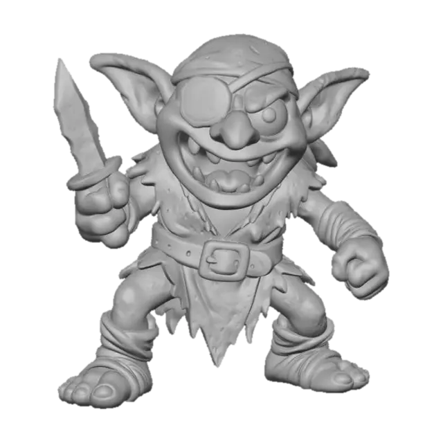 3D model for Goblin Warrior