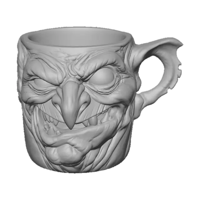 3D model for Grotesque Goblin Mug