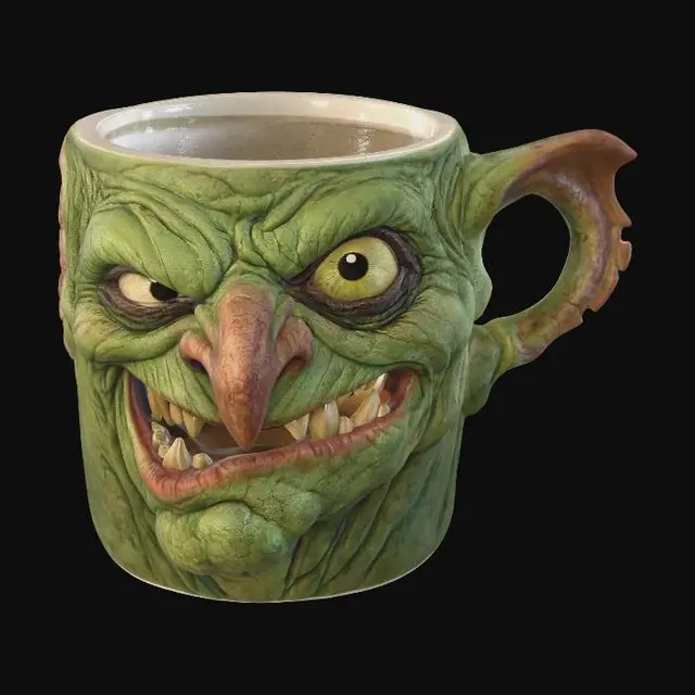 3D model for Grotesque Goblin Mug