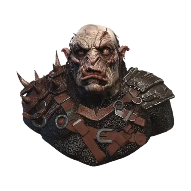 Modelo 3D de Ironjaw Warlord - Bold, gerado por IA