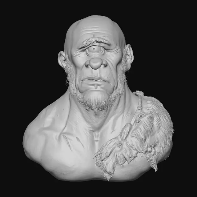 3D model for One-Eyed Wanderer