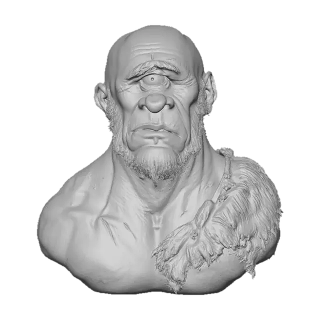 3D model for One-Eyed Wanderer