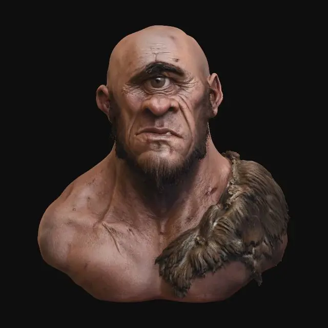 3D model for One-Eyed Wanderer