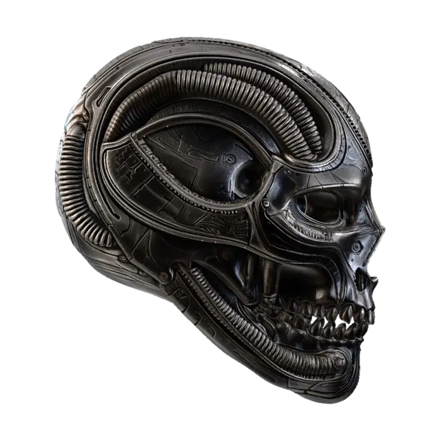 Circuit Skull 的 AI 生成 3D 模型