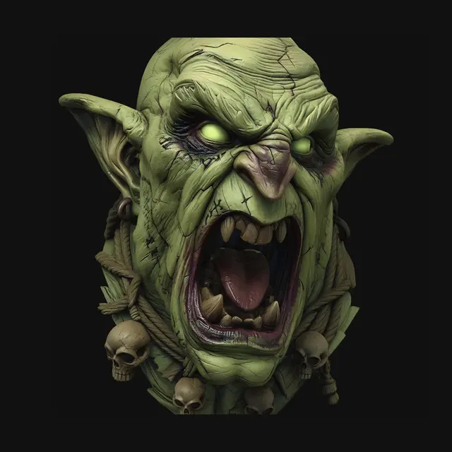 3D model for Skullbound Ogre