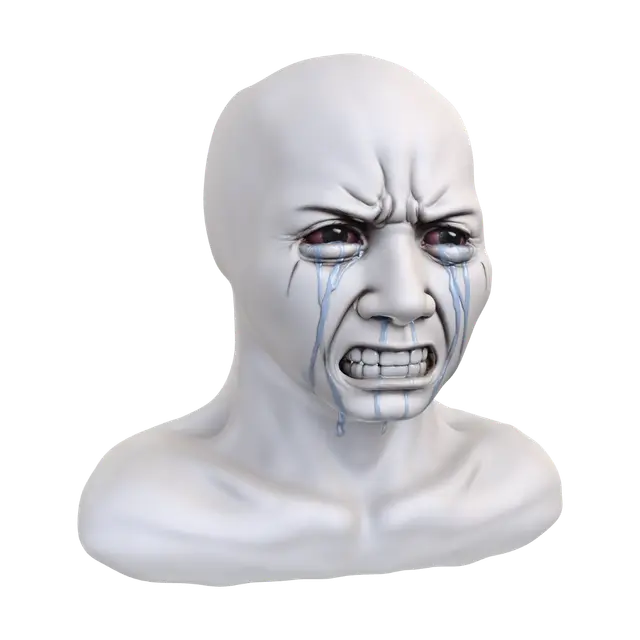 Weeping Alabaster - Hollow 3D model, vytvořený pomocí AI