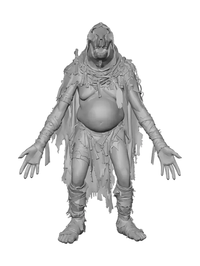 3D model for Bone Rag Wanderer