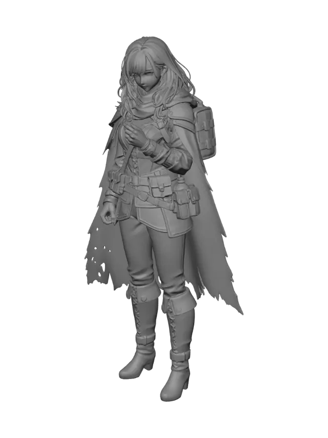 3D model for Scarlet Sentinel