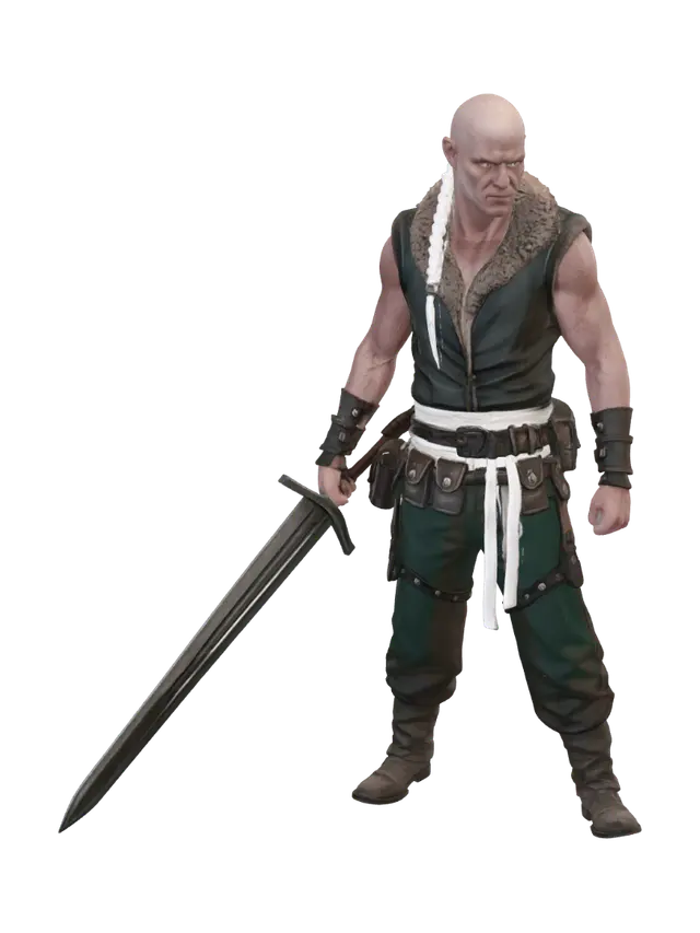 3D model for Verdant Warlord