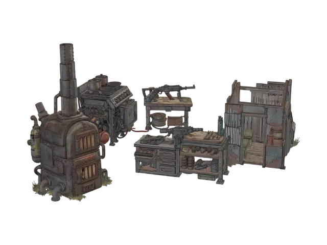 3D model for Rusted Armory Workshop