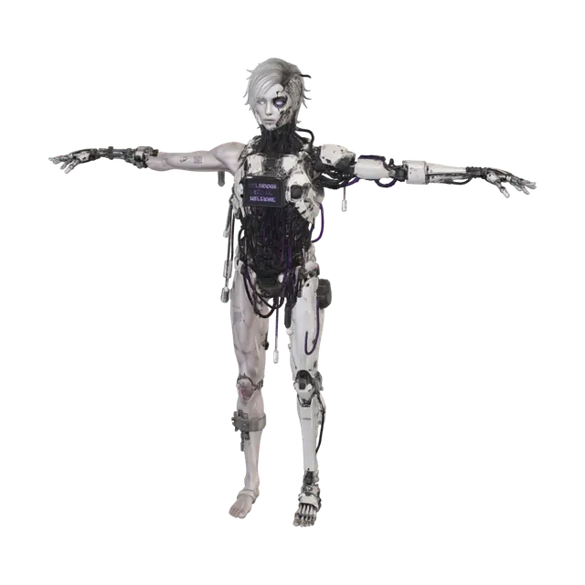 Uploaded. You're Welcome - Message 3D-model, gegenereerd door AI