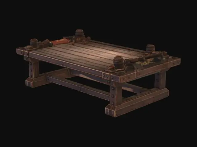3D model for Oaken War Table