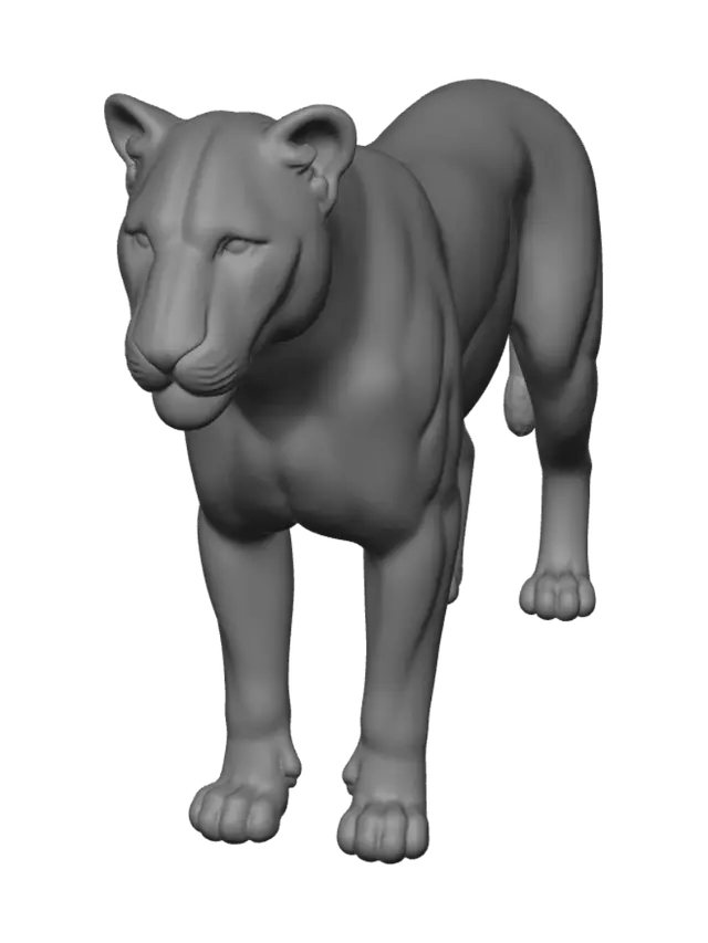 3D model for Lone Puma
