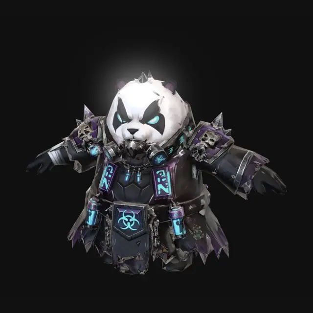 3D model for Doom Panda