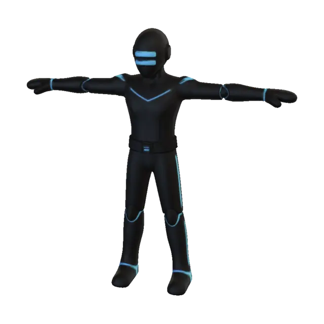 3D model for Midnight Neon Android