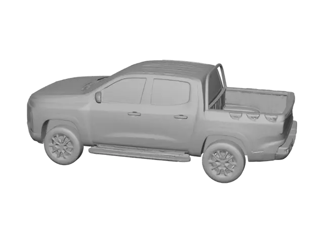 3D model for Hunter Pickup Truck