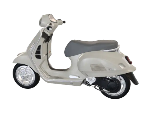 3D model for Beige Vespa GT Scooter
