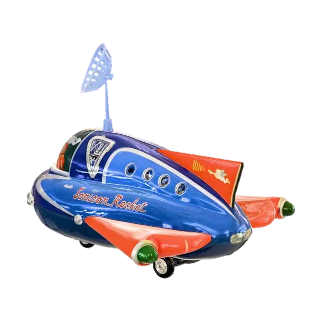 Rocket Dish - Launch 3D model, vytvořený pomocí AI