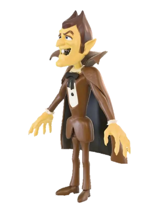 Count Chocula - Marketing 3D model, vytvořený pomocí AI