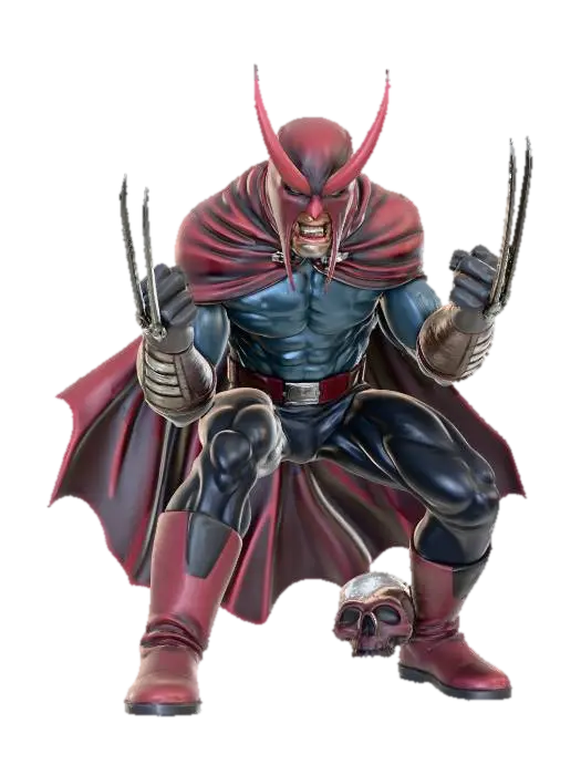 Modello 3D Vigilant Claws - Faust, generato dall’IA