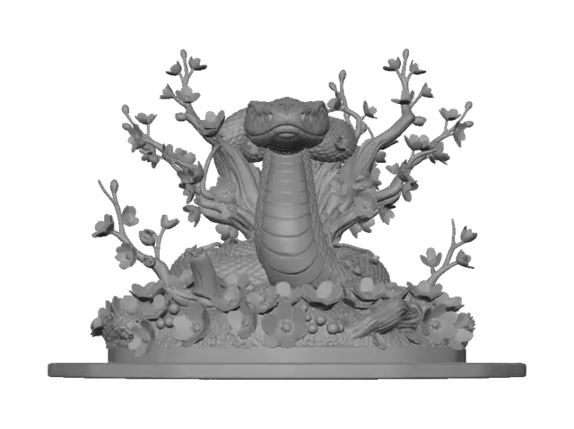3D model for Cherry Blossom Cobra