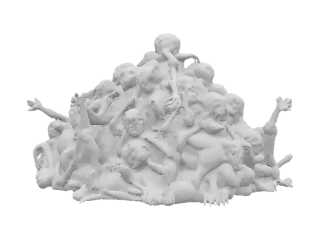 3D model for Writhing Horde