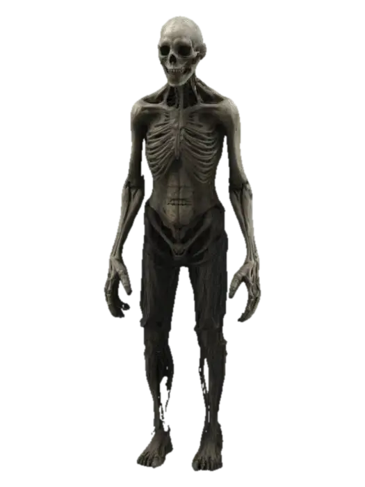 Shadow Lurker 3D model, vytvořený pomocí AI